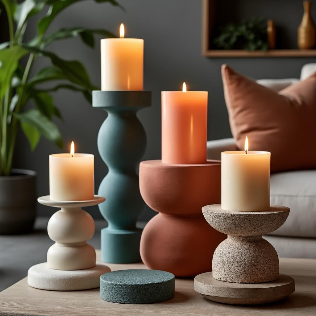 Vanilla soy candle gluten - free lead free eco cruelty free