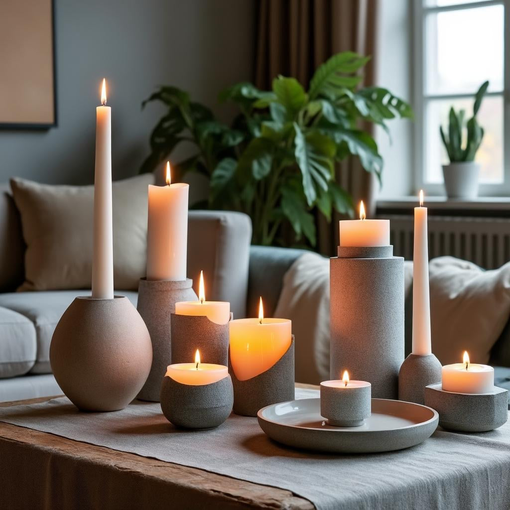 Vanilla soy candle gluten - free lead free eco cruelty free
