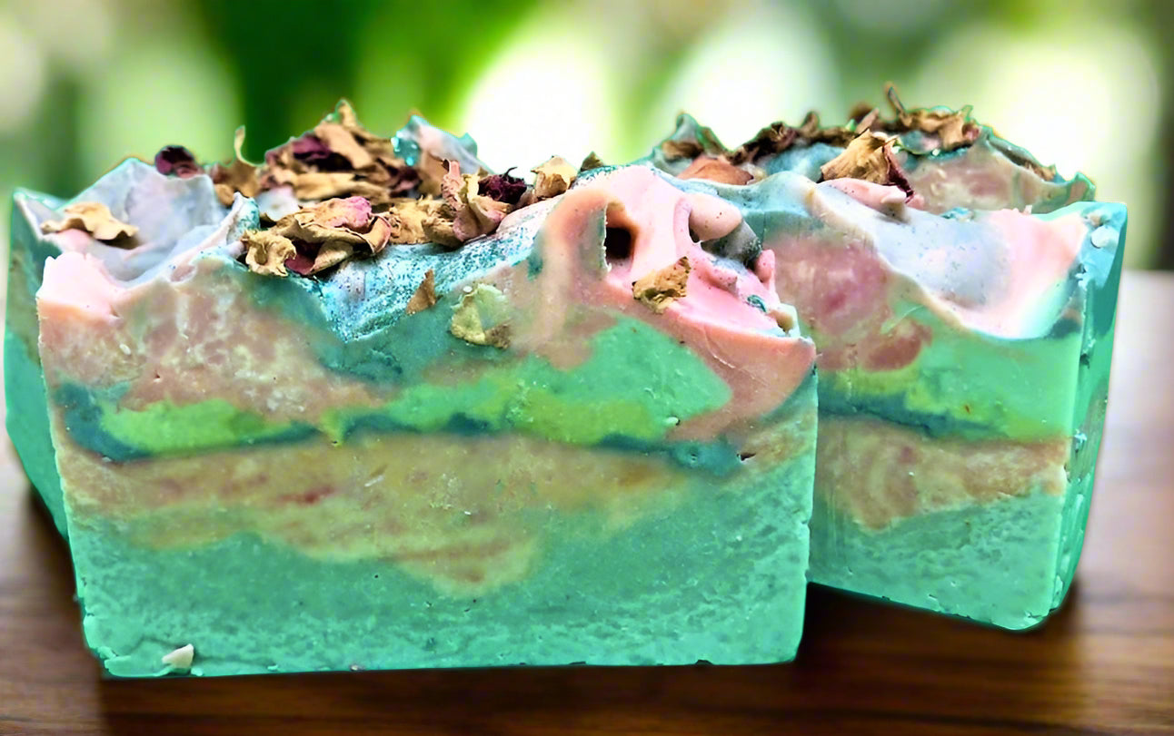 Four Copaíba Soaps, Brazilian Amazon Forest Copaíba Soap, cupuaçu butter Natural Vegan handmade homemade bar soap Amazon Forest - Florida Soap Candle