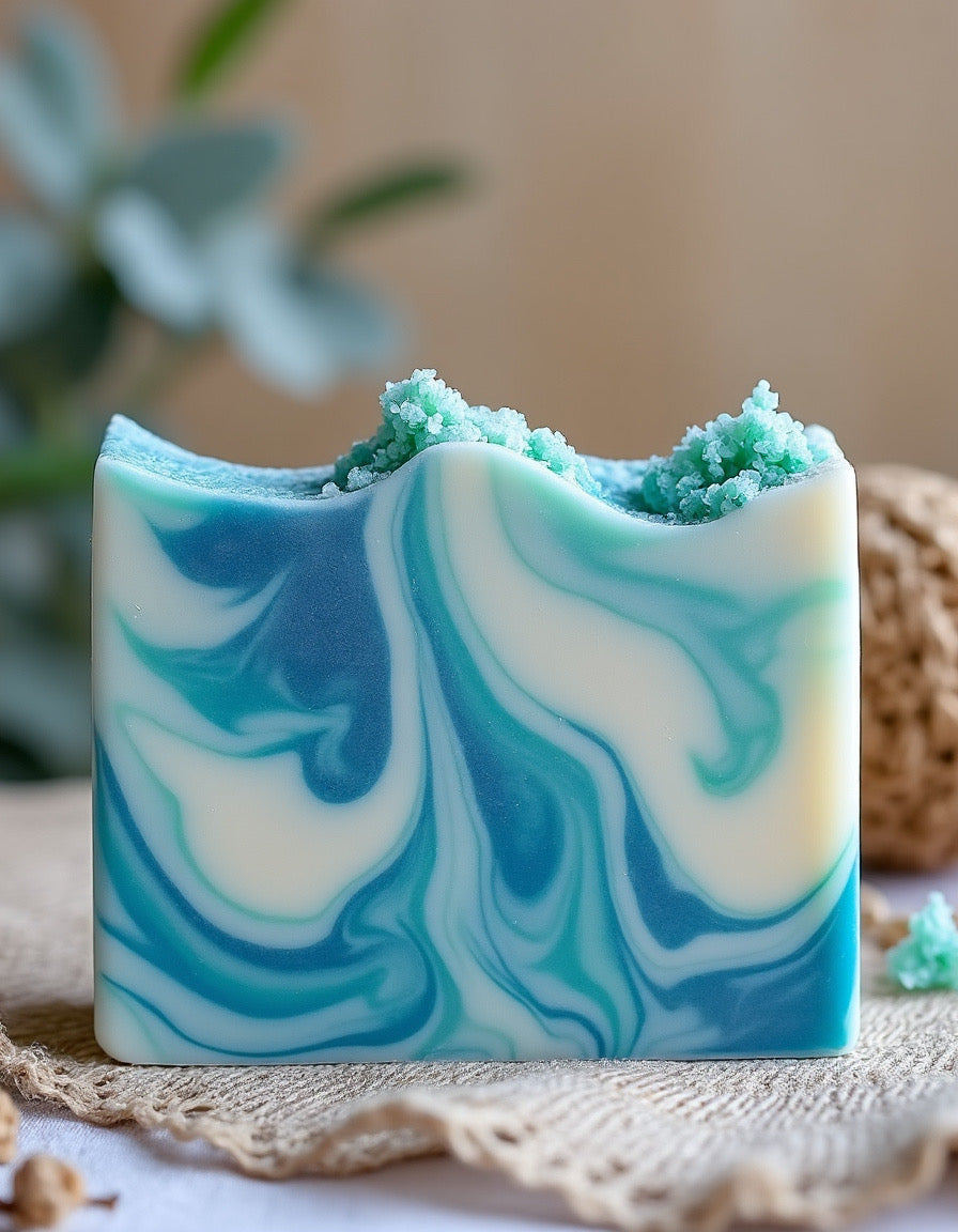 Four Ocean Breeze Soap Bars - Florida Soap Candle