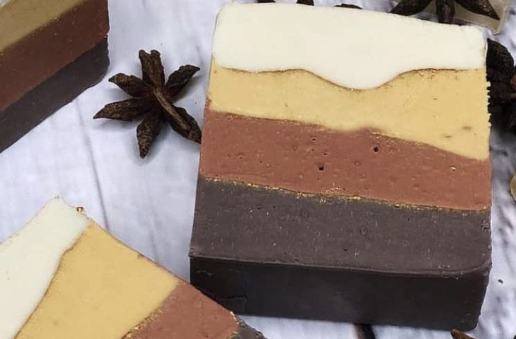 Four Anis Soaps cold process vegan natural soap bars - Florida Soap Candle