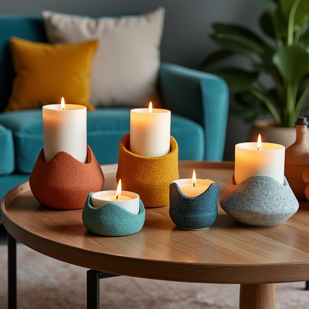 Vanilla soy candle gluten - free lead free eco cruelty free