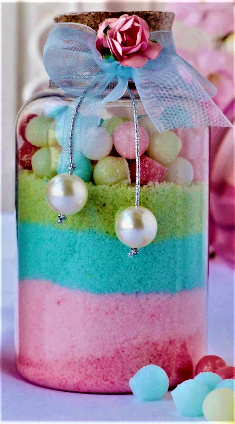 Provence CHic Soak Bath Salts relaxing organic vegan natural - Florida Soap Candle