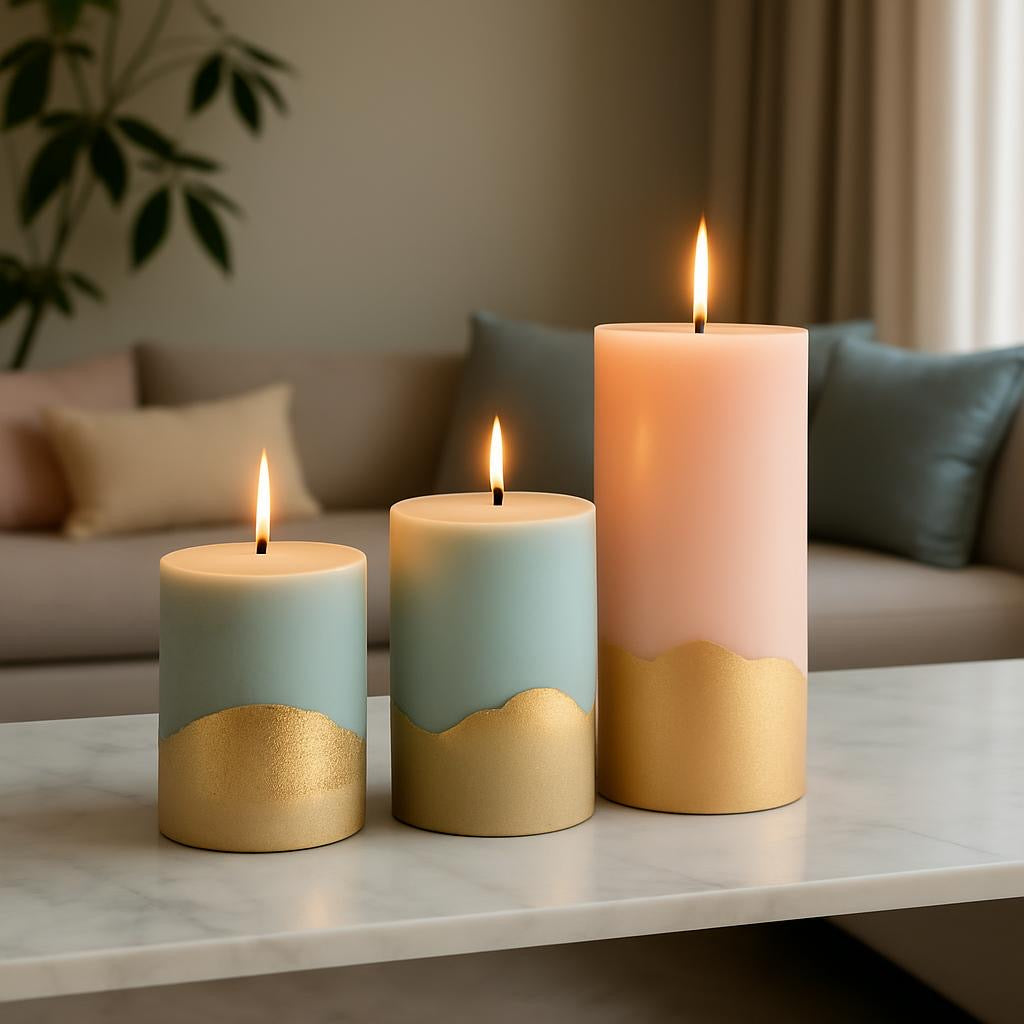 Vanilla soy candle gluten - free lead free eco cruelty free