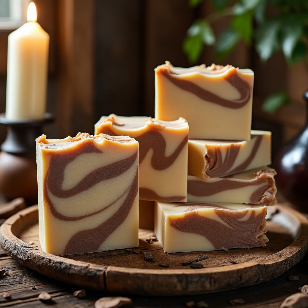 Four Pumpkin Caramel Brown Sugar Soap - Florida Soap Candle
