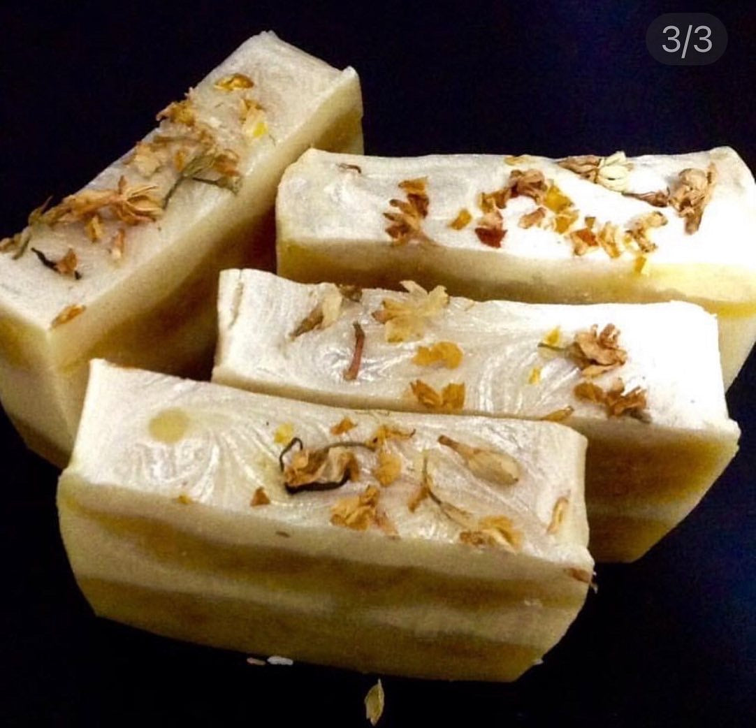 Four Jasmine Soaps/Bath, handmade local,bar soaps, gentle soap,artisan soap homemade soap, scented. Fun soap, handcrafted soap, gift, wedding, vegan, natural, gourgeous, floral, bubbly, creamy lather - Florida Soap Candle