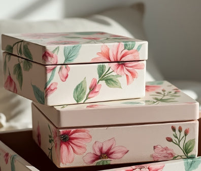 Cement Concrete Resin Boxes - Florida Soap Candle