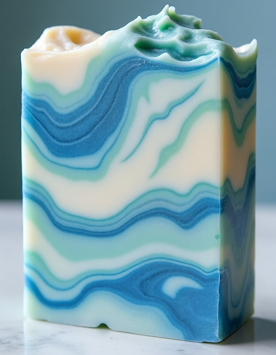Four Ocean Breeze Soap Bars - Florida Soap Candle