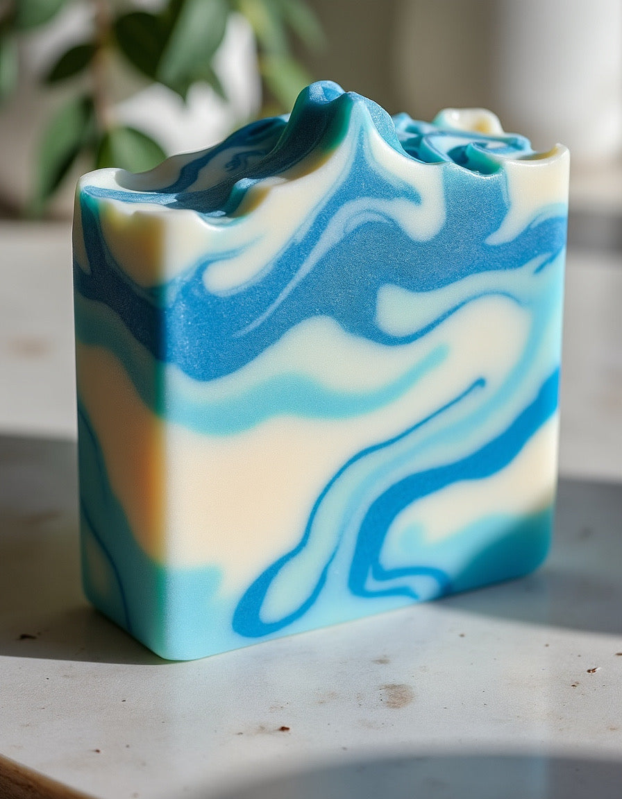 Four Ocean Breeze Soap Bars - Florida Soap Candle