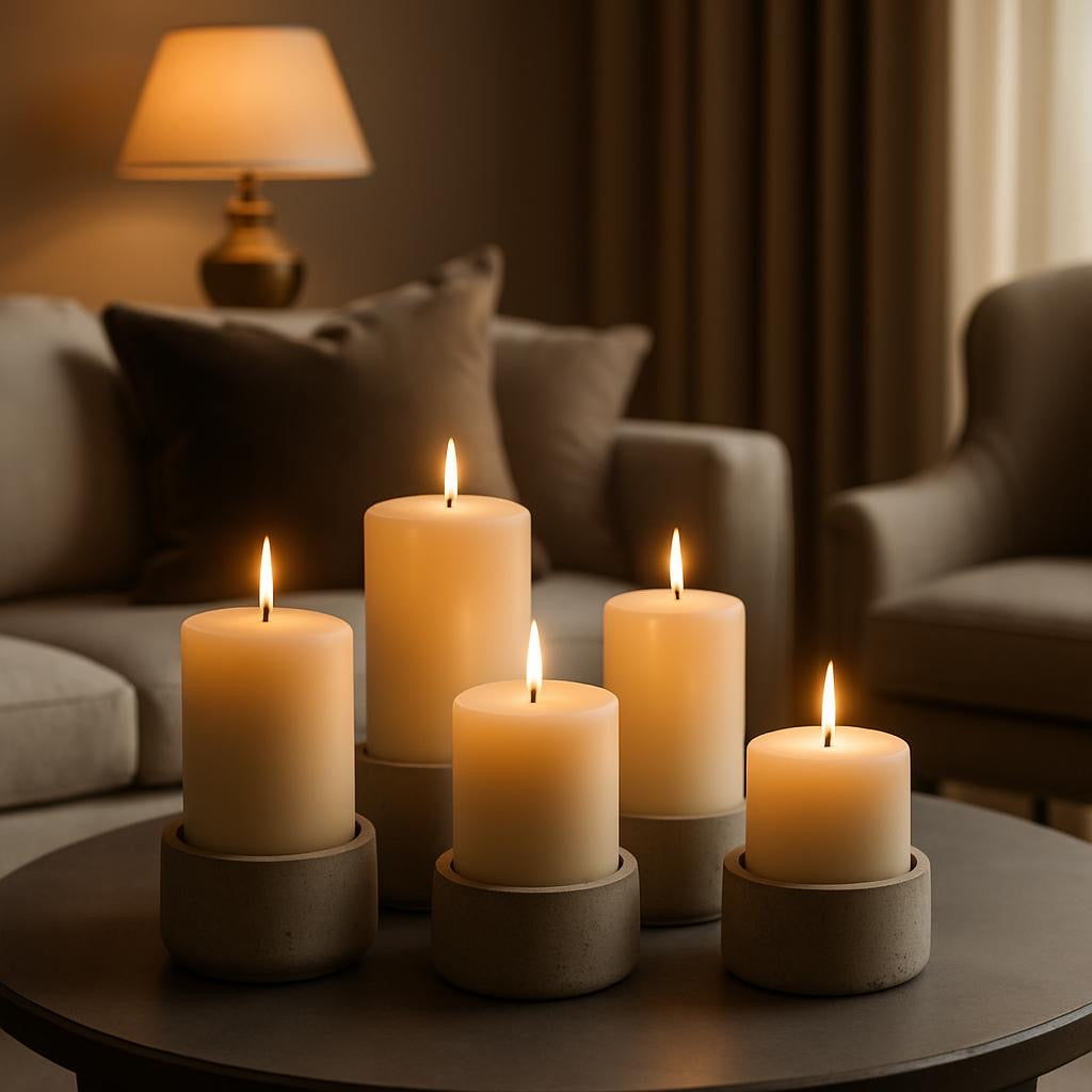 Vanilla soy candle gluten - free lead free eco cruelty free