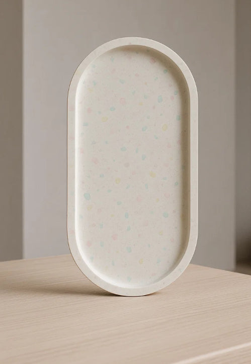 Oval Concrete Eco Resin Trays - Florida Soap Candle