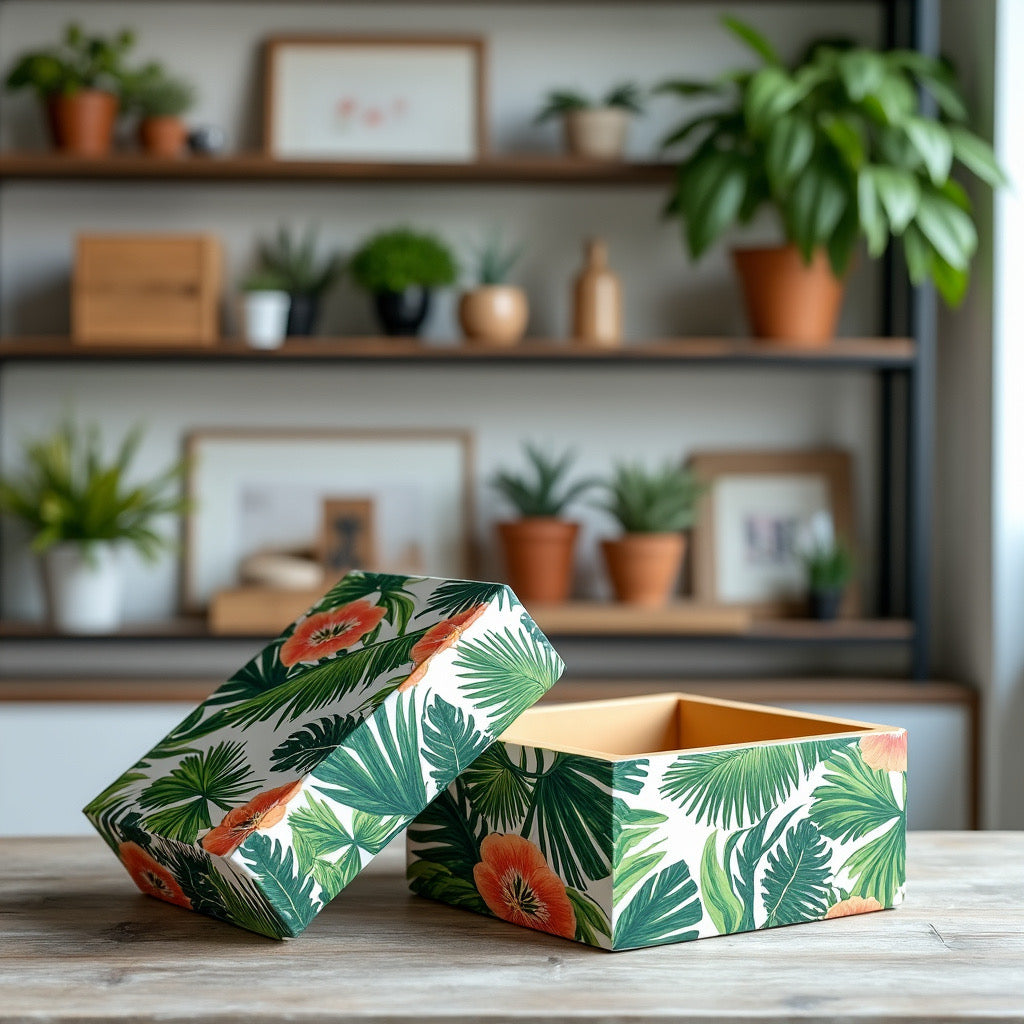 Concrete Eco Resin Boxes - Florida Soap Candle
