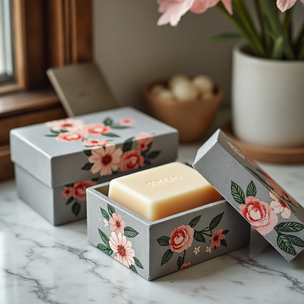 Concrete Eco Resin Boxes - Florida Soap Candle