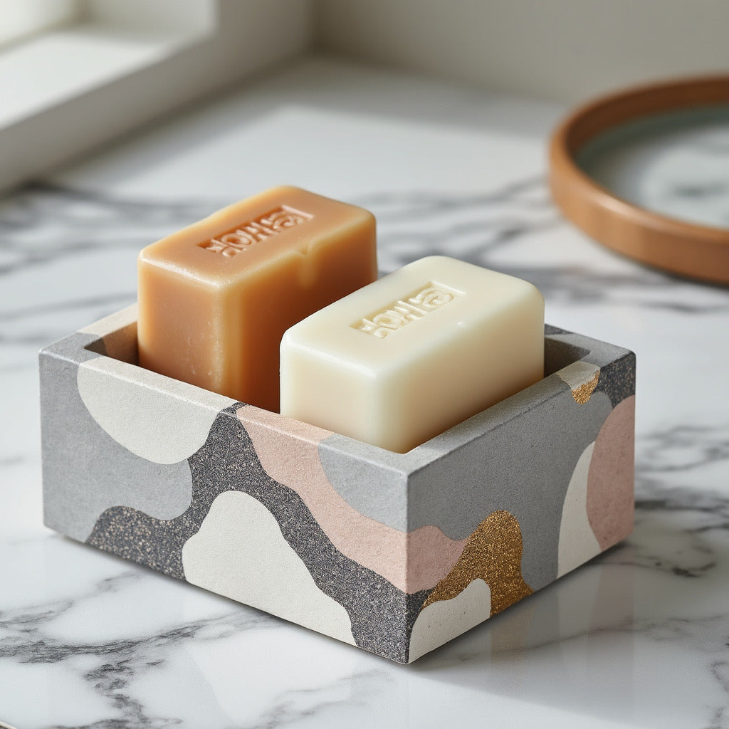 Concrete Eco Resin Boxes - Florida Soap Candle
