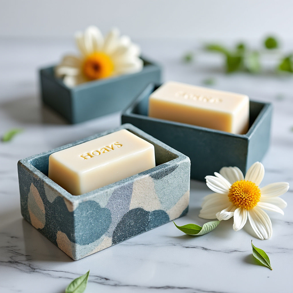 Concrete Eco Resin Boxes - Florida Soap Candle