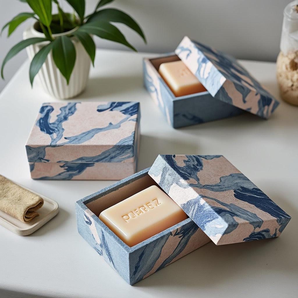 Concrete Eco Resin Boxes - Florida Soap Candle