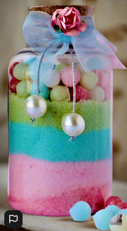 Provence CHic Soak Bath Salts relaxing organic vegan natural - Florida Soap Candle