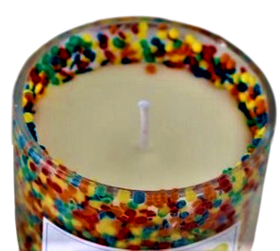 Birthday Soy Candle natural zero waste paraffin free eco cotton wick fun party
