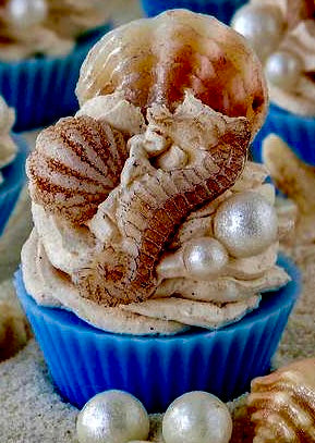 Ocean Cupcake Soap