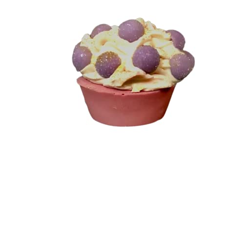 Grape Jelly Cupcake Soap fun handmade homemade foo-like gluten-free sulphate -free vegan party candy gum