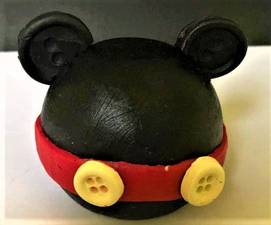 Inspired Mouse Ball Soap/fun soap, kids, party, handmade, melt and pour, glycerin, disney